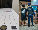 Guarda Municipal prende homem e apreende adolescente por tráfico de drogas em Nova Serrana