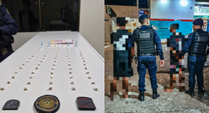 Guarda Municipal prende homem e apreende adolescente por tr&aacute;fico de drogas em Nova Serrana