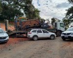 Homem furta caminhão, atola no barro, e é preso em Divinópolis