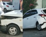 Motorista bêbado que bateu em dois carros em Divinópolis usava tornozeleira eletrônica