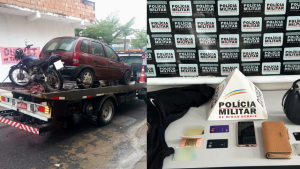 Nova Serrana: PM prende suspeito de s&eacute;rie de roubos e recupera moto furtada