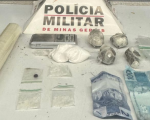 Divinópolis: PM apreende drogas escondidas em guarda-roupa de suspeito
