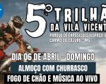 Cajuru recebe no domingo a 5ª Edição do Trilhão Beneficente da Vila Vicentina