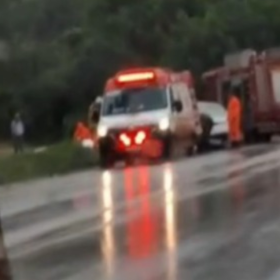 Acidente entre dois carros mata condutora, na BR-494, próximo ao Choro, em Divinópolis