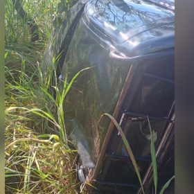 Bambuí: Idoso morre em acidente na BR-354; veículo estava tombado fora da pista