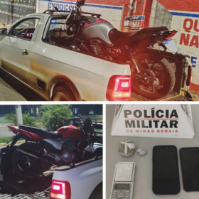 Formiga: PM prende dupla com drogas ap&oacute;s fuga em alta velocidade