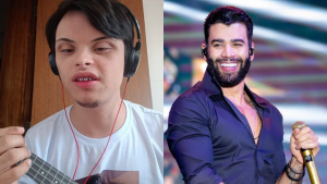 Gusttavo Lima compartilha publica&ccedil;&atilde;o de f&atilde; divinopolitano com S&iacute;ndrome de Down