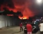 Cadela morre após incêndio em ferro-velho no Icaraí, em Divinópolis