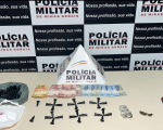 Lagoa da Prata: dupla é presa na casa dos pais com drogas