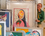 Artista divinopolitano Olivier Mourão expõe no Louvre e leva Divinópolis ao cenário internacional da arte