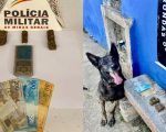 Mulher é presa com drogas escondidas no quintal em Divinópolis