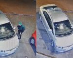 Vídeo: Ladrão furta arma de PM que estava dentro de carro em BH