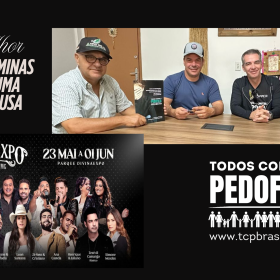 O maior rodeio de Minas abraça o Movimento Todos Contra a Pedofilia
