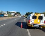 Homem fica gravemente ferido após ser atropelado na MG-050, em Divinópolis