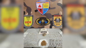 Casal &eacute; preso por tr&aacute;fico de drogas em Nova Serrana