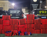 Formiga: Polícia apreende quase 900 kg de maconha na MG-050