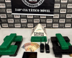 Homem é preso com 11 barras de maconha em Divinópolis