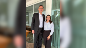Deputada comenta visita t&eacute;cnica ao hospital regional e discute pautas importantes com Senador Rodrigo Pacheco