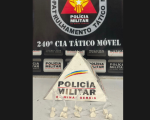 Divinópolis: Traficante é preso com cocaína e alega que fugia da PM apenas para fazer xixi