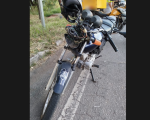 Acidente entre motocicletas é registrado na BR-494, em Divinópolis