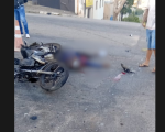 Motociclista fica gravemente ferido em acidente em Divinópolis