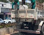 Cemig retira 3,6 toneladas de cabos irregulares em postes somente neste ano