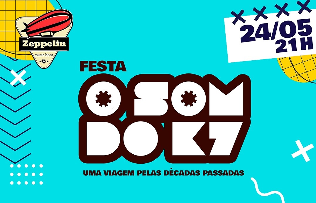 Festa com cl&aacute;ssicos das &uacute;ltimas d&eacute;cadas ser&aacute; realizada neste s&aacute;bado (24) no Zeppelin Music Beer
