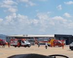 Vídeo: Crianças com bronquiolite são transferidas de helicóptero no Aeroporto de Divinópolis