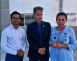 Gleide Andrade acompanha visita ao Hospital Regional