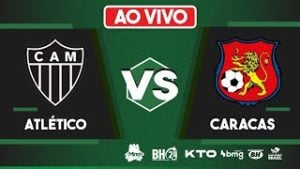 Final de jogo Atl&eacute;tico 3&times;1 Caracas pela Copa Sul-Americana