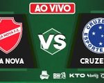Final de jogo Vila Nova 0x3 Cruzeiro pela Copa do Brasil