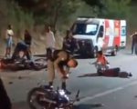 Vídeo: Dois homens morrem após batida de duas motos entre BH e Sabará