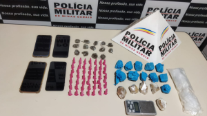 Lagoa da Prata: Pol&iacute;cia Militar apreende grande quantidade de drogas