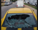Morador em situação de rua é preso após quebrar Camaro de circo em Nova Serrana