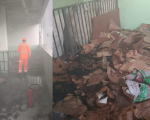 Formiga: Incêndio em papelões mobiliza Bombeiros em estacionamento de Supermercado