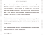 Militão se pronuncia sobre decisão do STF: ‘injusta, arbitrária e descabida’