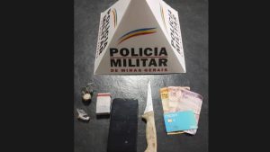 Pitangui: PM prende acusado de tr&aacute;fico de drogas
