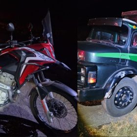 Motociclista fica gravemente ferido em colisão com caminhão na MG-431, em Pará de Minas