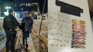 Nova Serrana: Guarda Municipal prende jovem com mais de 300 pedras de crack