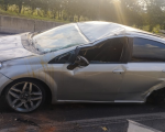 Carro capota com bebê a bordo em acidente na MG-050