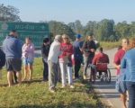 Manifestação pede mais segurança na BR-494, em Divinópolis