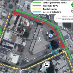 Av. JK, em Divinópolis, é interditada para obras no asfalto