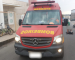 Formiga: Ciclista sofre queda durante trajeto ao trabalho e é socorrido pelos Bombeiros