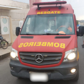 Formiga: Ciclista sofre queda durante trajeto ao trabalho e &eacute; socorrido pelos Bombeiros
