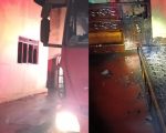 Arcos: Incêndio em casa deixa danos materiais e suspeita de ato criminoso
