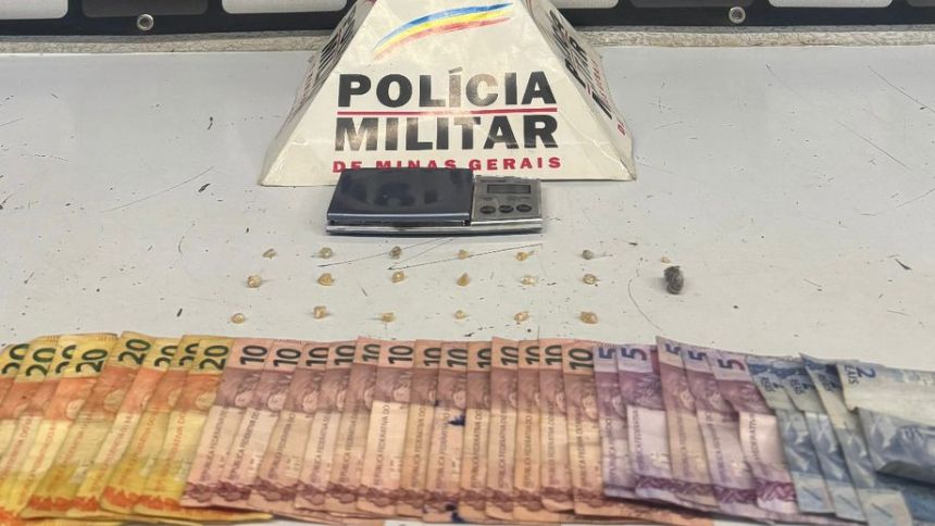 Homem é preso com drogas em barracão abandonado no Interlagos, em Divinópolis