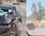 Idoso morre em acidente entre carro e caminhão na MG-050, em Divinópolis