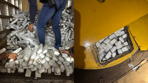 V&iacute;deo: Opera&ccedil;&atilde;o conjunta apreende 1,5 tonelada de maconha em Ita&uacute;na
