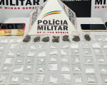 Casal é preso em flagrante por tráfico de drogas em Pitangui