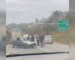 VÍDEO: Acidente é registrado na MG-050 entre Divinópolis e Carmo do Cajuru